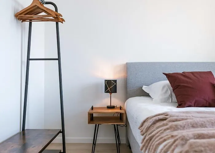 公寓 Bel Air - Luxury New-build With Spacious Terrace T14 奥斯滕德